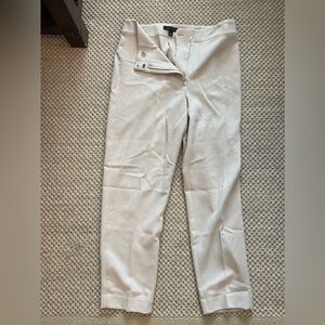 Ann Taylor Ivory Size 6 Dress Pants